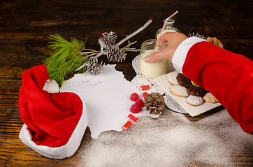 Image showing Treats for Santa