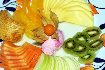 Image showing mixture of fruit