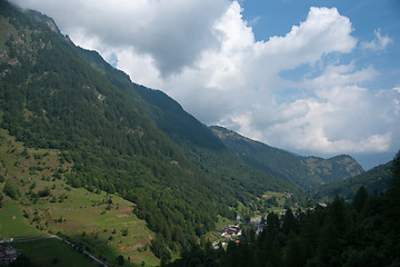 Image showing Hiking in Alps