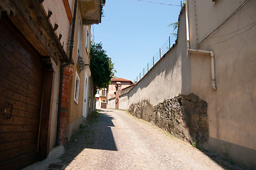 Image showing Pinerolo streets - tourists attraction