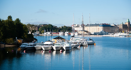 Image showing Ships in Stockholm