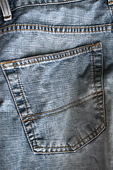 Image showing jeans pocket