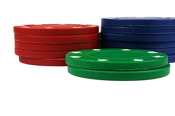 Image showing poker chips