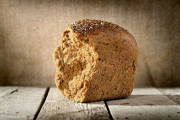 Image showing Loaf of rye bread