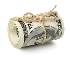 Image showing Dollar roll isolated