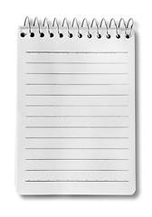 Image showing Blank notepad