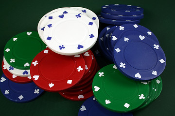 Image showing poker chips