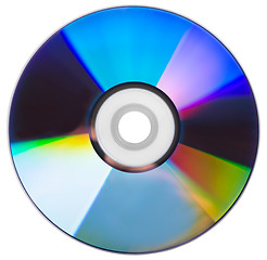 Image showing CD disk isolated