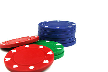 Image showing poker chips