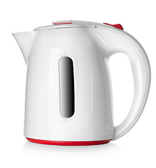 Image showing White kettle