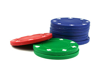 Image showing poker chips