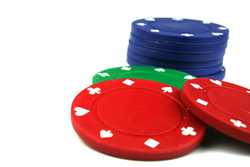 Image showing poker chips