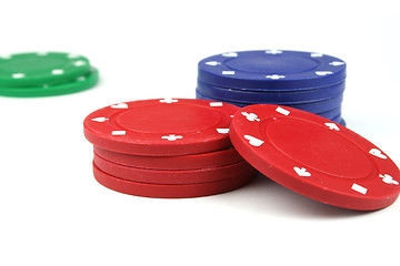 Image showing poker chips