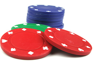 Image showing poker chips