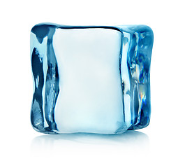 Image showing Ice cube isolated