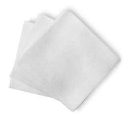 Image showing White paper napkins