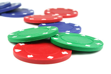 Image showing poker chips