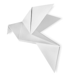 Image showing Bird paper isolated