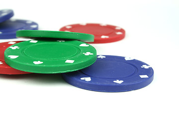 Image showing poker chips