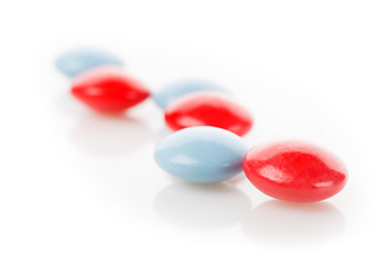 Image showing Pills vitamins