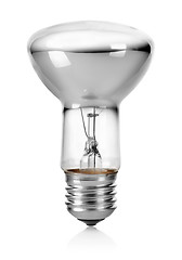 Image showing White light bulb