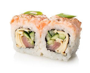 Image showing Two sushi