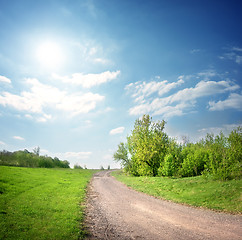 Image showing Lonely village