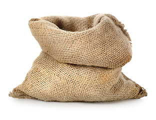 Image showing Empty burlap sack