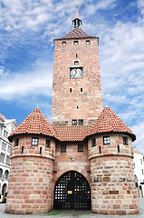 Image showing Weisser Turm in Nuremberg