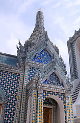 Image showing part of white Buddhist temple