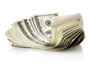 Image showing One hundred-dollar bills