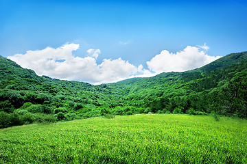 Image showing Mountains in the afternoon