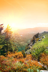 Image showing Mountain Demerdji in autumn