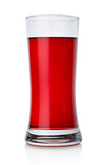 Image showing Pomegranate juice in a glass