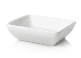 Image showing Empty white bowl isolated