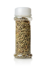 Image showing Rosemary in a glass jar