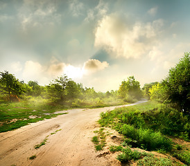 Image showing Mist at dawn