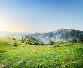 Image showing Crimean mountains