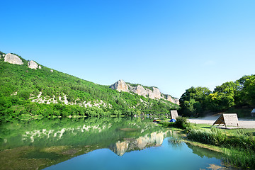 Image showing Lake in mountains