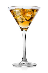 Image showing Brandy with ice