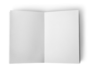 Image showing Open book isolated