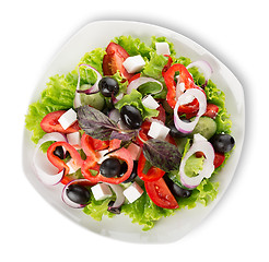 Image showing Vegetarian diet salad