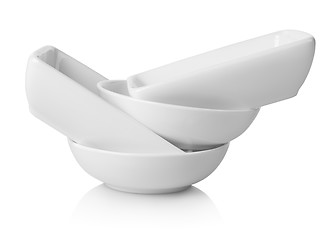 Image showing White dishes