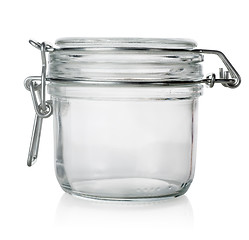 Image showing Glass jar