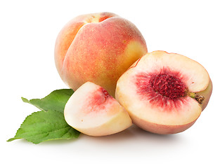 Image showing Juicy peaches