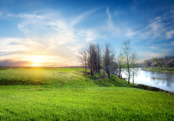 Image showing Spring landscape