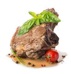 Image showing Roasted meat