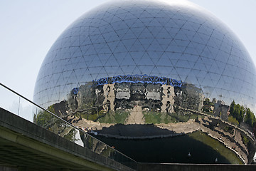 Image showing La Geode - La Villette, Paris (series)