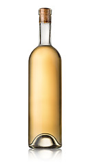 Image showing Bottle of white wine