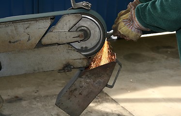 Image showing Grinding steel